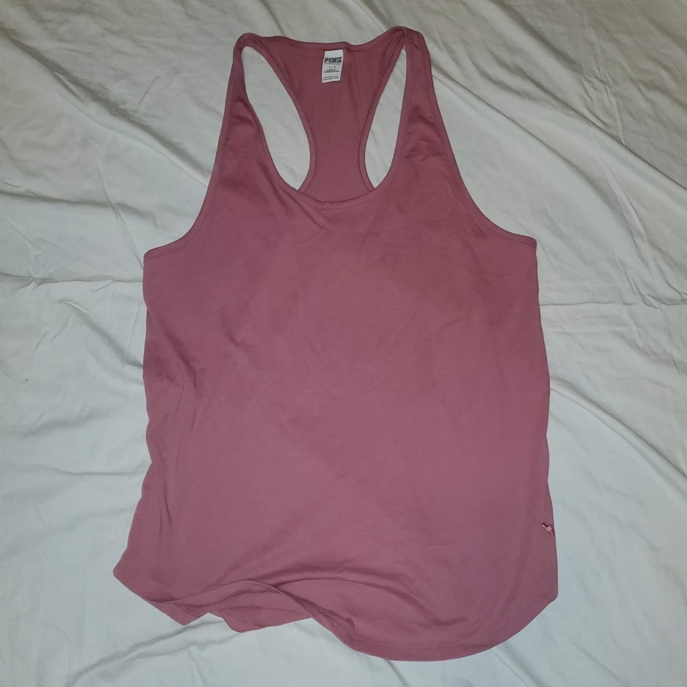 PINK Mauve Tank Top